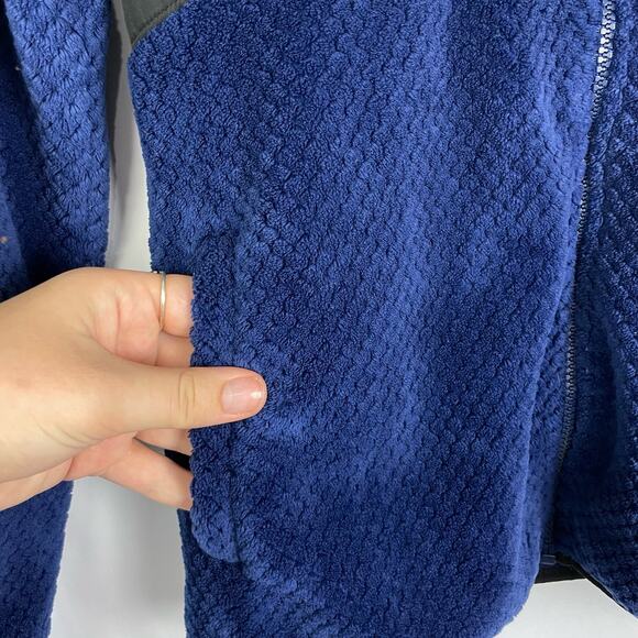 Fila Sport | Blue & Black Cloud Peak Fleece Zip Up Jacket - Picture 8 of 13